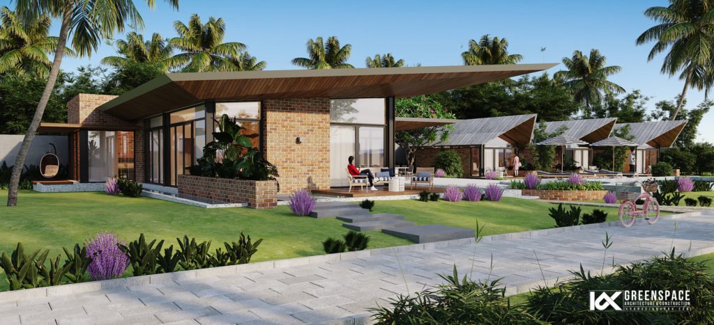 Thiết kế biệt thự vườn nghỉ dưỡng - TP Bà Rịa