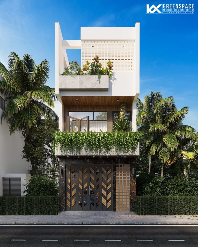 Thiết kế nhà 3 tầng hiện đại