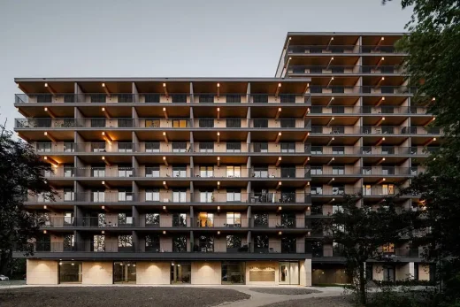 Tòa nhà dân cư bằng gỗ Valckensteyn Rotterdam