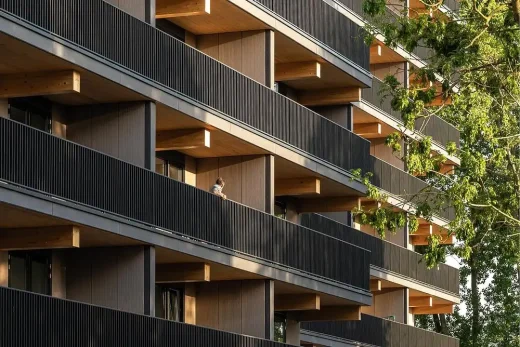 Tòa nhà dân cư bằng gỗ Valckensteyn Rotterdam