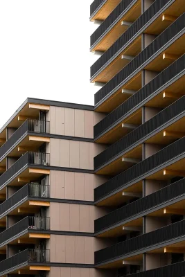 Chung cư gỗ Valckensteyn Rotterdam