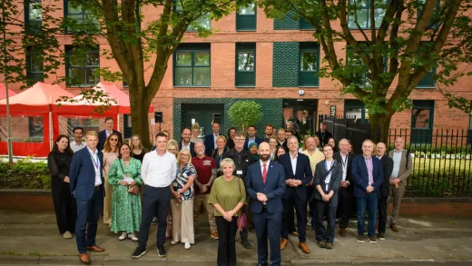 Những ngôi nhà giá cả phải chăng Willohaus Salford Passivhaus trong quy hoạch tổng thể Crescent, Manchester