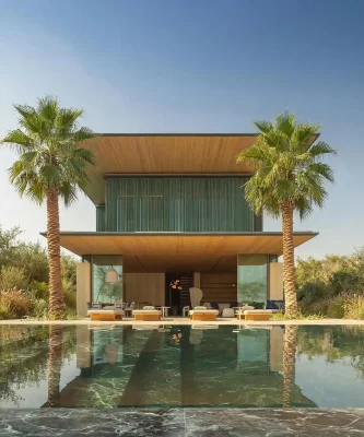 Biệt thự đồng của Jacobsen Studio