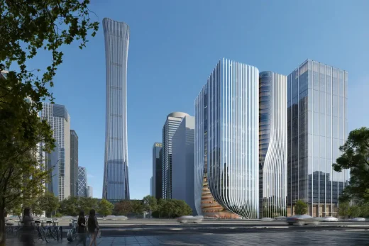 Thiết kế tòa nhà Z8 Tower Bắc Kinh của kiến ​​trúc sư ZHA