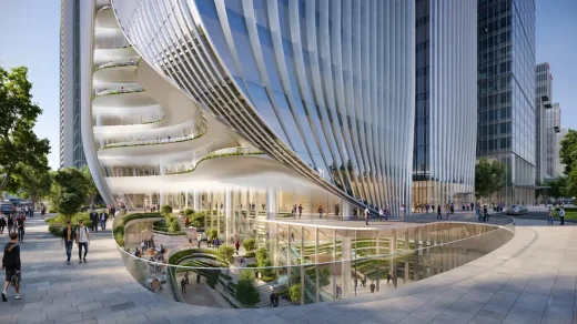 Thiết kế tòa nhà Z8 Tower Bắc Kinh của kiến ​​trúc sư ZHA