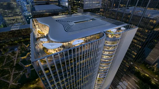 Thiết kế tòa nhà Z8 Tower Bắc Kinh của kiến ​​trúc sư ZHA