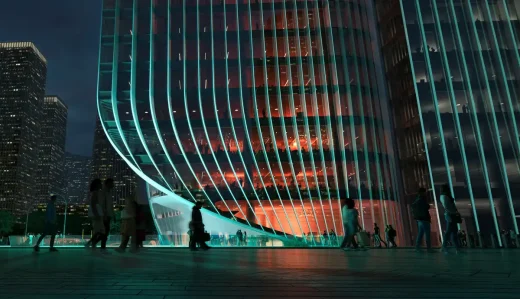 Tòa nhà Z8 Tower Khu thương mại trung tâm Bắc Kinh của ZHA